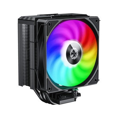 COOLER CPU GAMEMAX SIGMA 520 DIGITAL BK FAN ARGB 12CM DIGITAL DISPLAY TO TEMPERATURE INTEL Y AMD AURA SYNC 5V 3PIN / 4PIN PWM GARANTIA 12 MESES