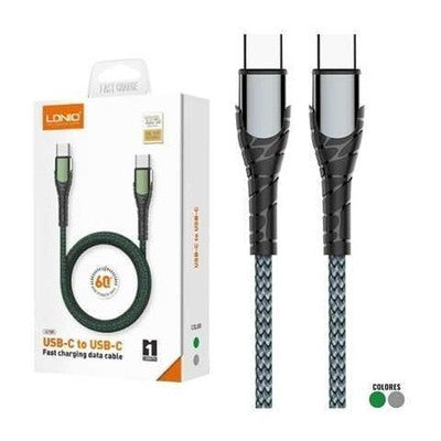 CABLE LDNIO LC101 1M 60W TC-TC - CORDÓN GREY