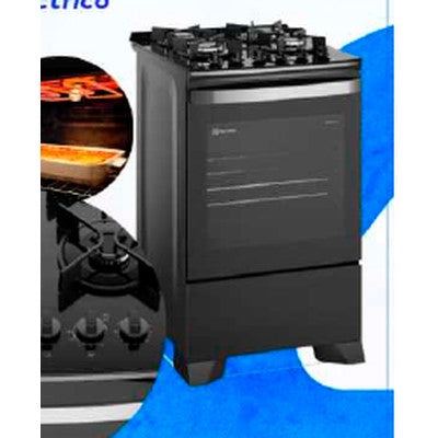 COCINA A GAS 22" 4 QUEMADORES + GRILL ELÉCTRICO