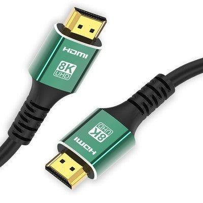 CABLE DE VIDEO HDMI A HDMI 2.1V 8K ULTRA HD 3D DE 5 MTRS. CAJA CELESTE - HD2.1V-5M